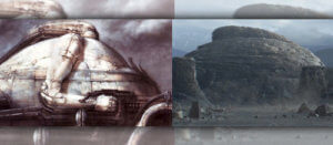 Temples in Alien and Dune