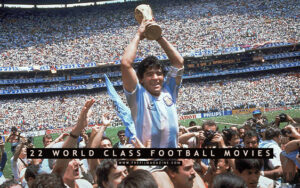 Diego Maradona Holding the World Cup in Football Documentary 'Maradona'