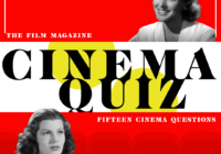 Cinema Lives Quiz Answers